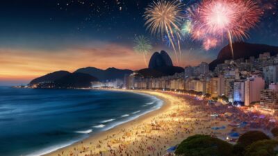 Os destinos brasileiros mais procurados para o Réveillon 2025